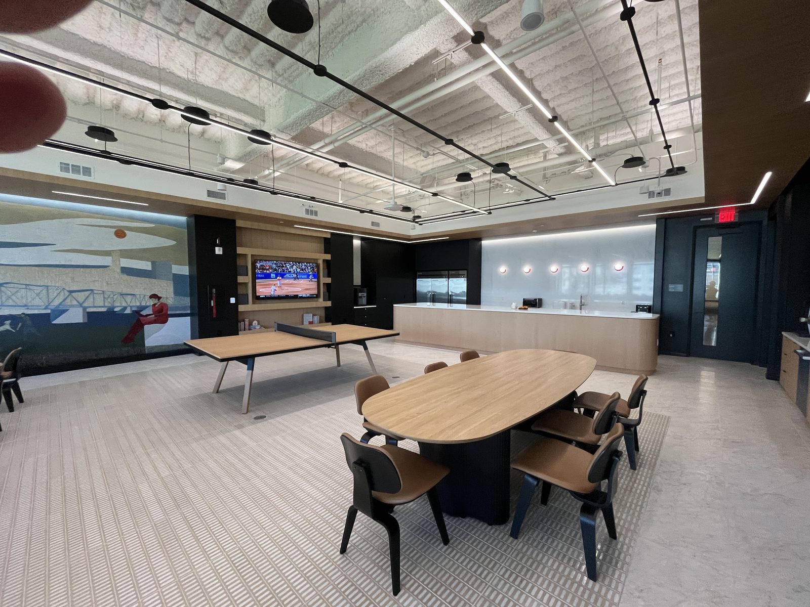 Boardroom cleaned and detailed by CT Cleaners — conference room cleaning Michigan